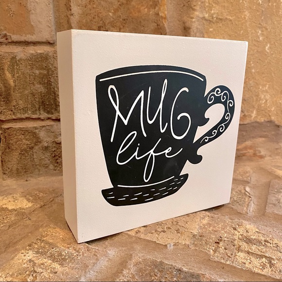 Hobby Lobby Accents Mug Life Table Decor Sign Poshmark